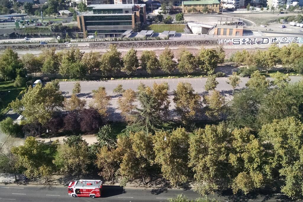 vista al parque