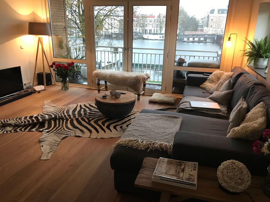 Living Room with Riverview