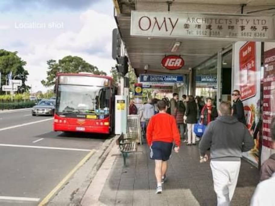 Kingsford bus stop