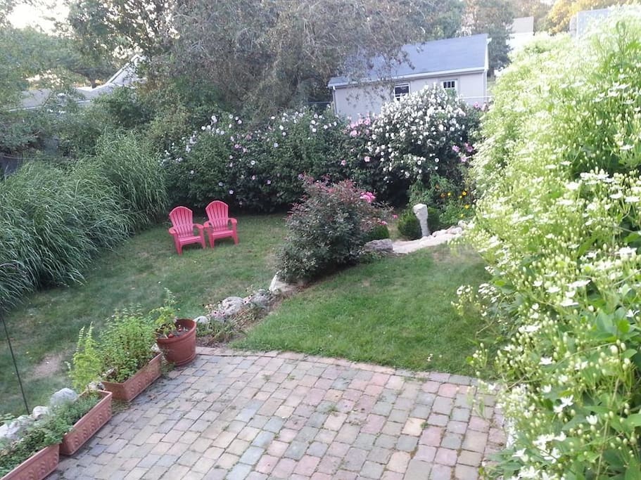 Enjoy the professionally landscaped yard.