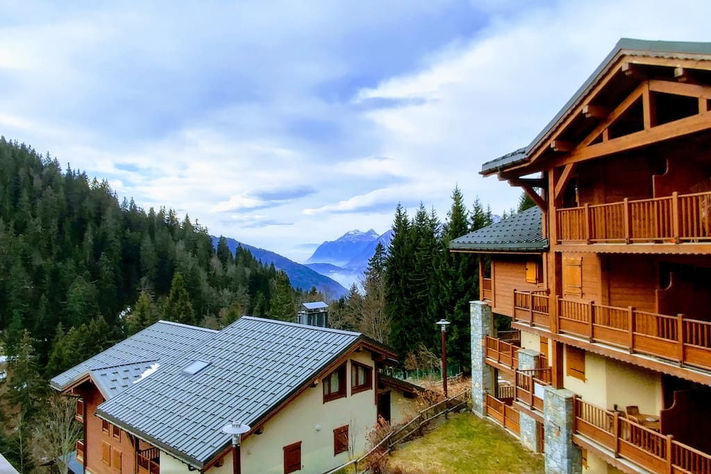 Modern apartments with a traditional chalet feel.