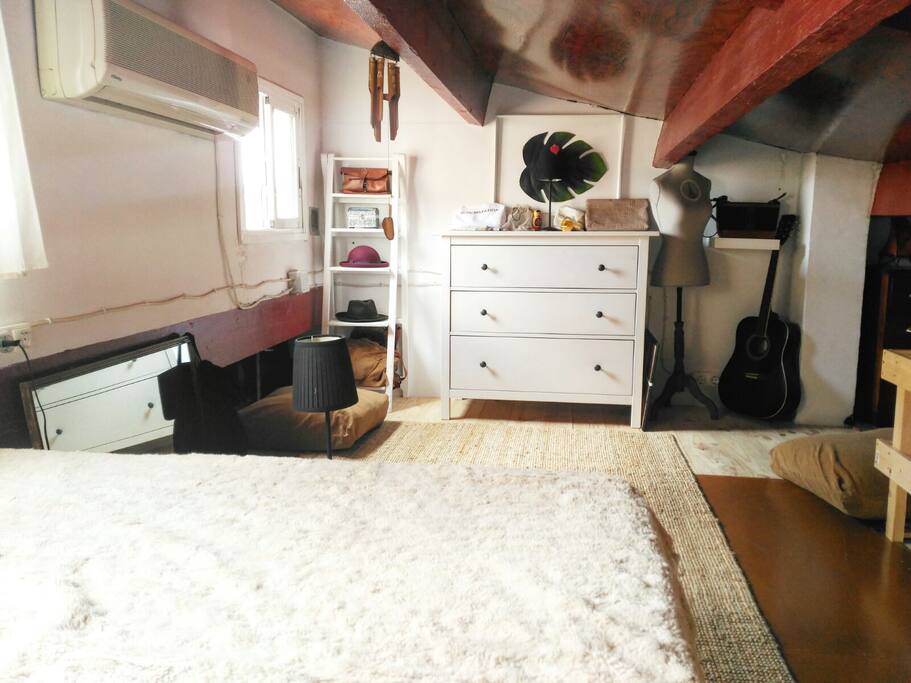 Upper floor + Bedroom