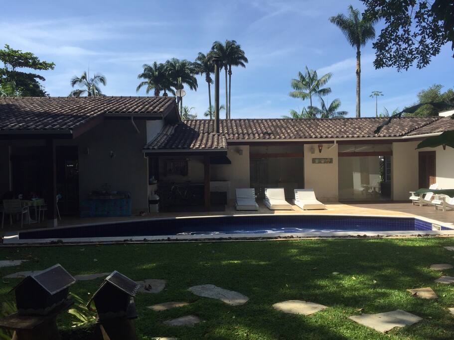 Lateral da casa
