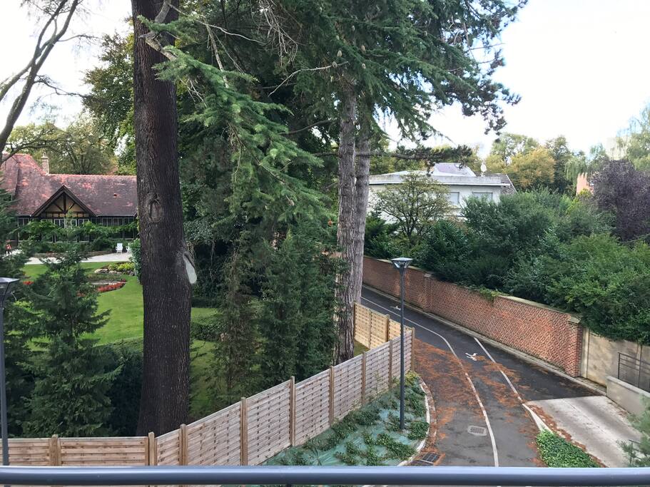 Vue depuis le balcon