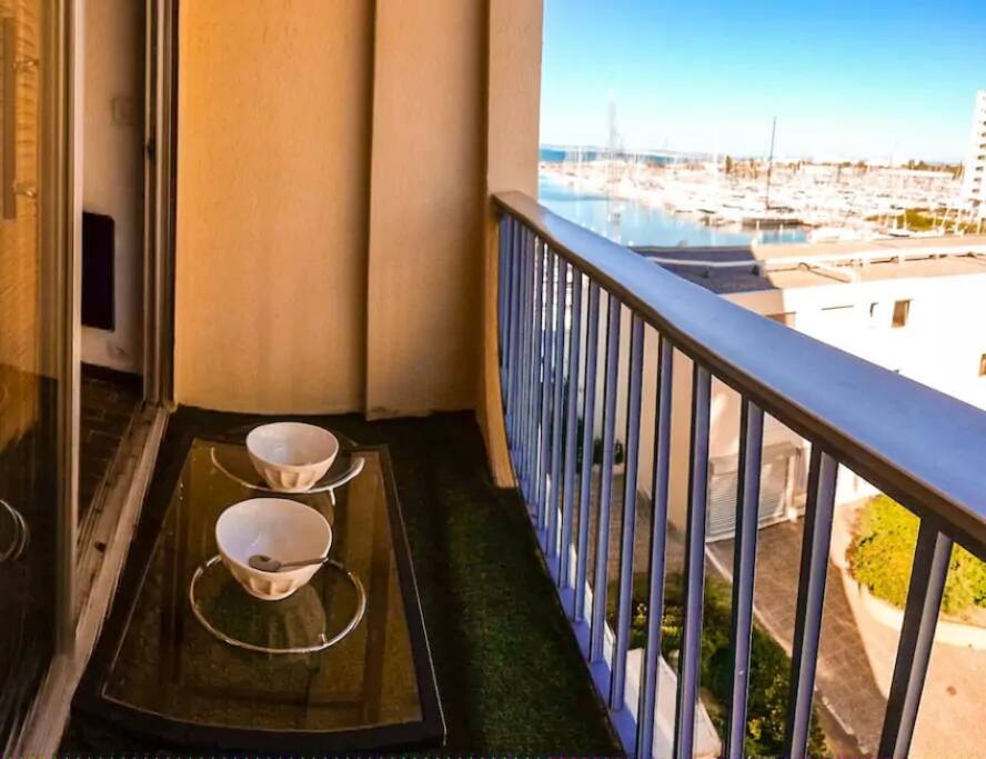 Balcon et Vue de L'appartement