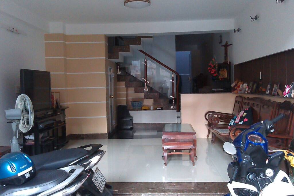 The lounge.