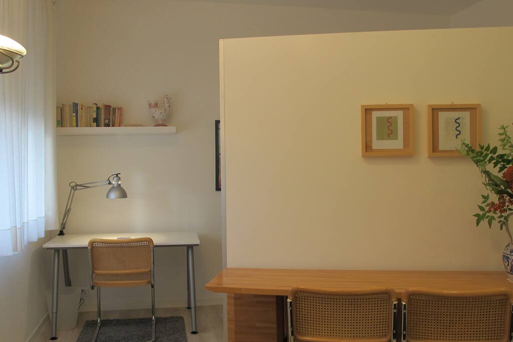 Soggiorno con accesso "zona notte"