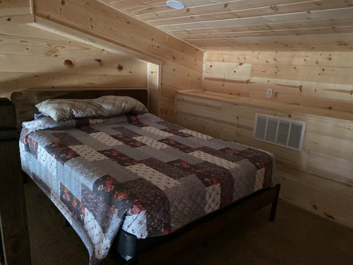 This is the loft queen above bedroom 3