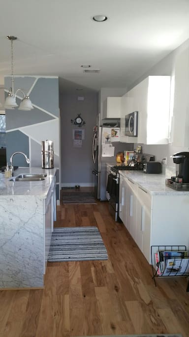 Lots of counter space.