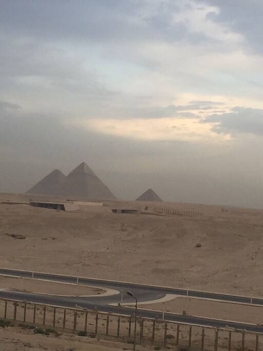 While setting in the balcony will see that view!