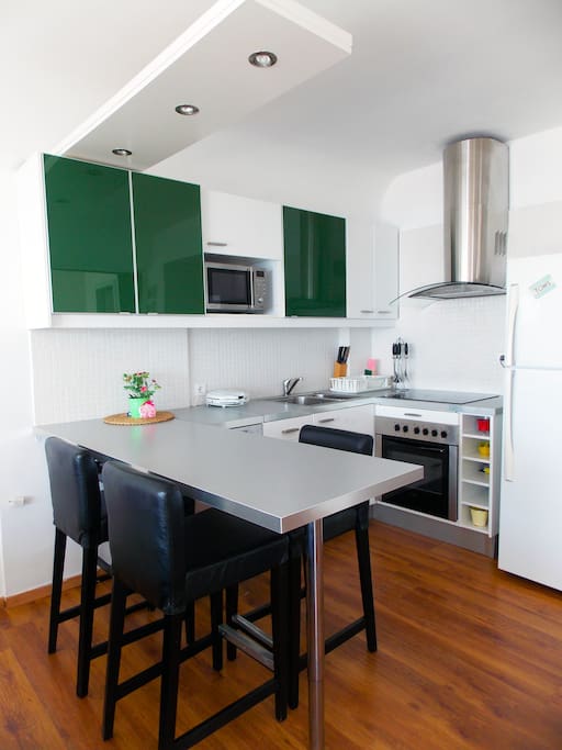 Kitchen fully equipped