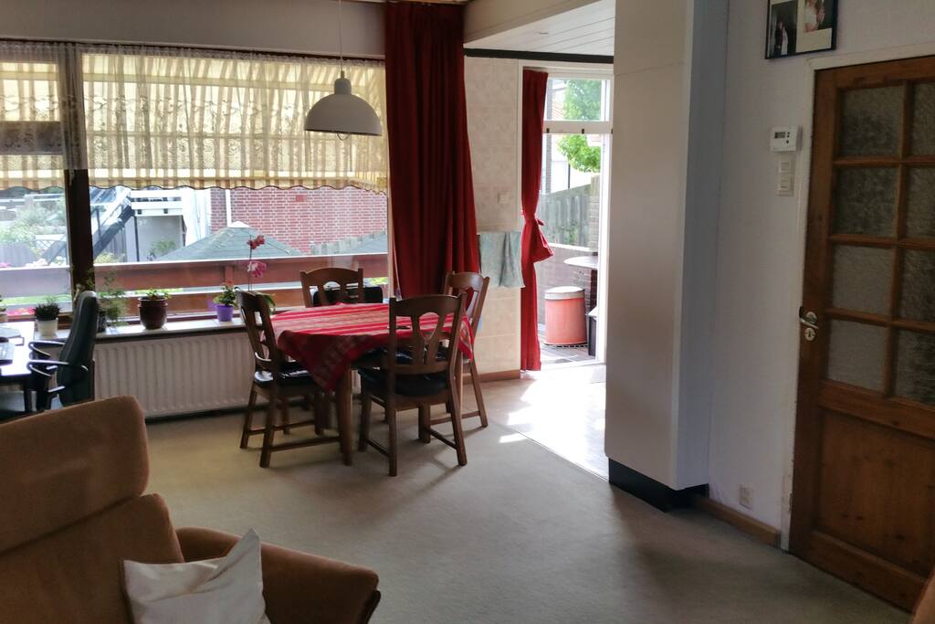 Huiskamer achterzijde/ living room backside