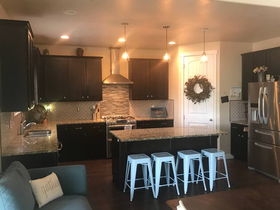 Main floor gourmet kitchen