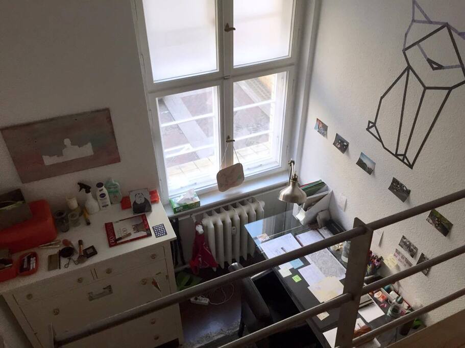 view from the bed