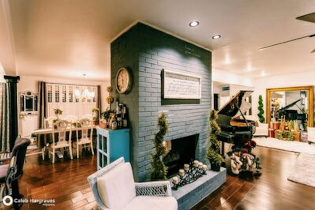 Living and dining room