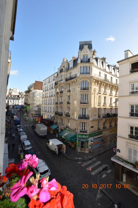 vue de la fenêtre