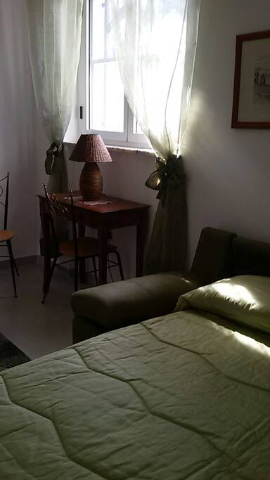 Divano letto.