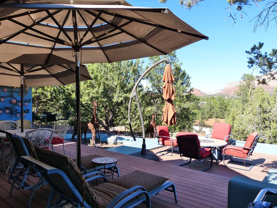 One of three Terraces with a View