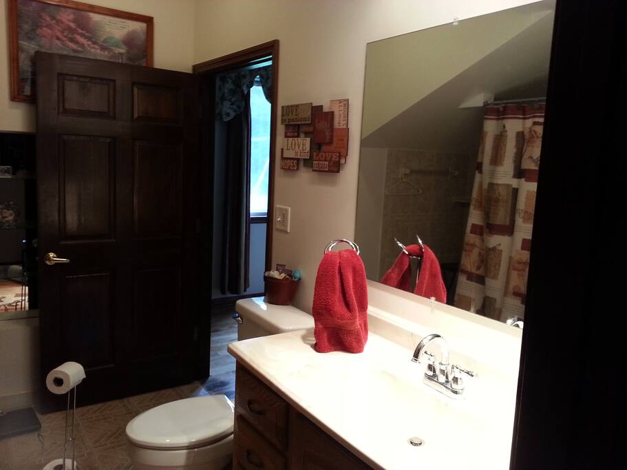 Looking in from hall door