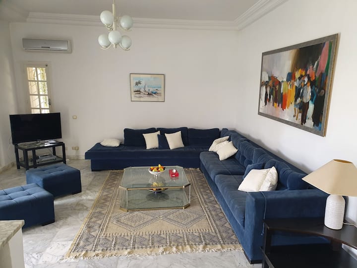 Grande Villa Avec Piscine - Résidence Front De Mer - Hammamet