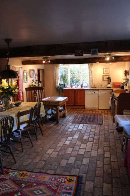 Shared Large Country Kitchen