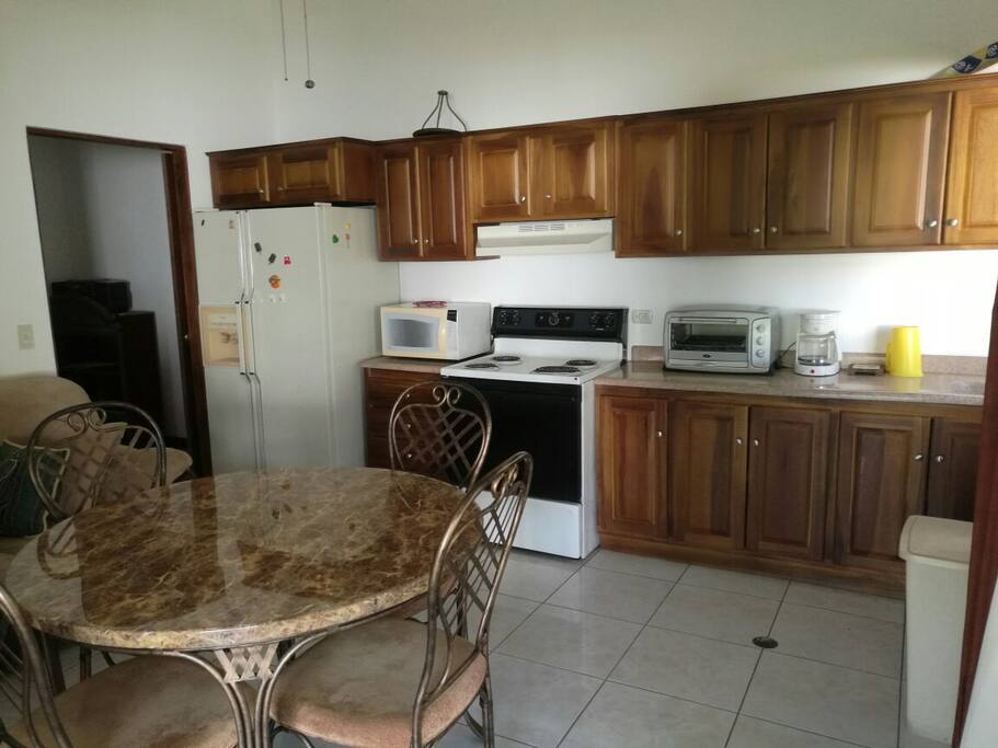 Kitchen and Living Room
