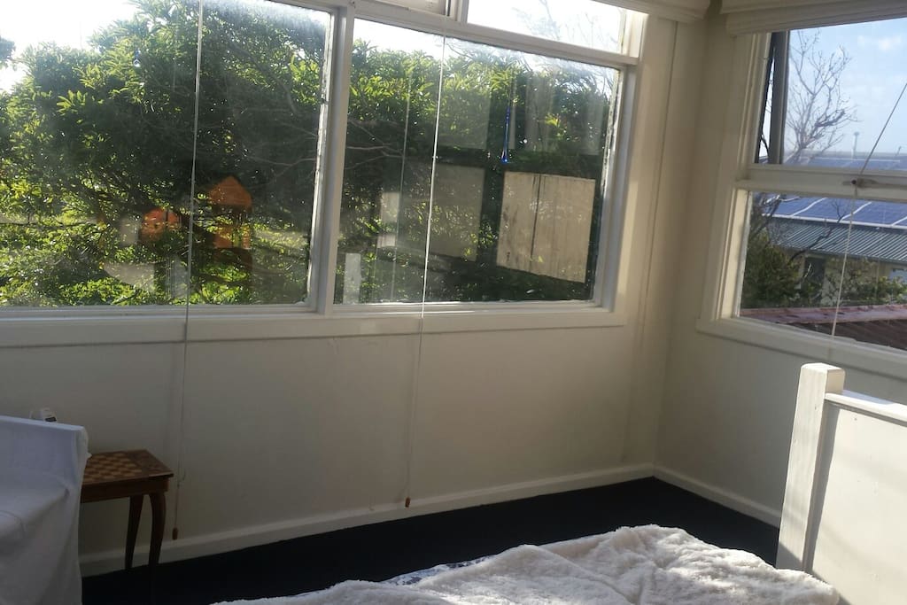 view from one of the bedroom window