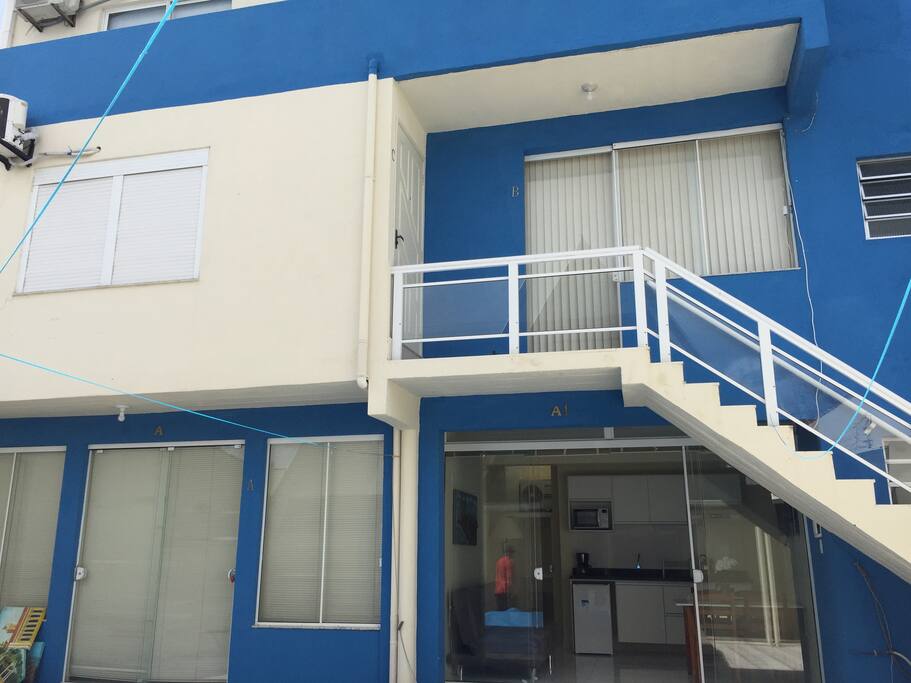 Apartamento vista pro mar, 2 quartos c/ar 100m praia