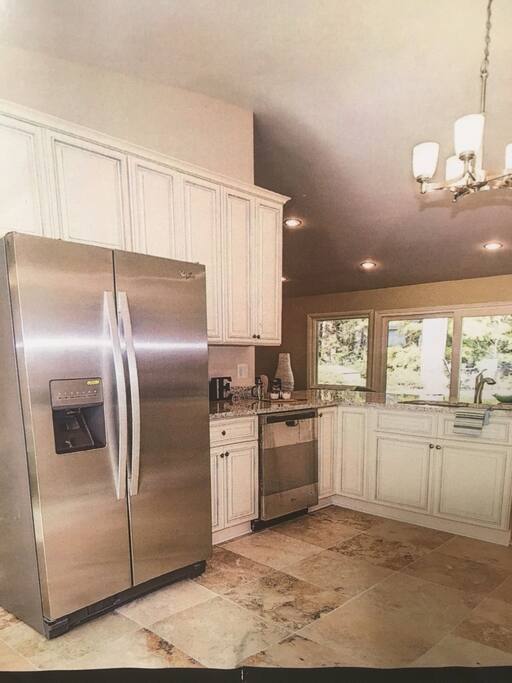 Just redid our kitchen as well! All set for entertaining