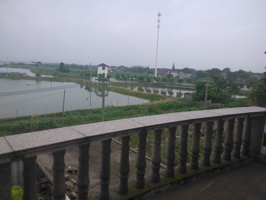 三楼露天阳台风景balcony