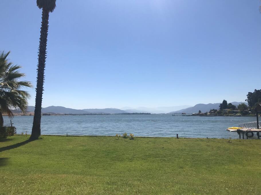 Vista desde el jardín