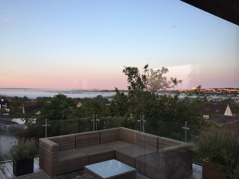 Big house with a  great view