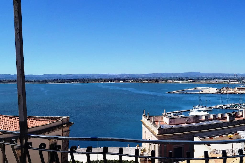 Vista mare dalla terrazza