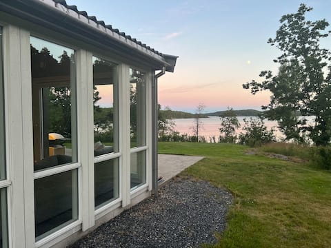 Decent cabin with a stunning seaview