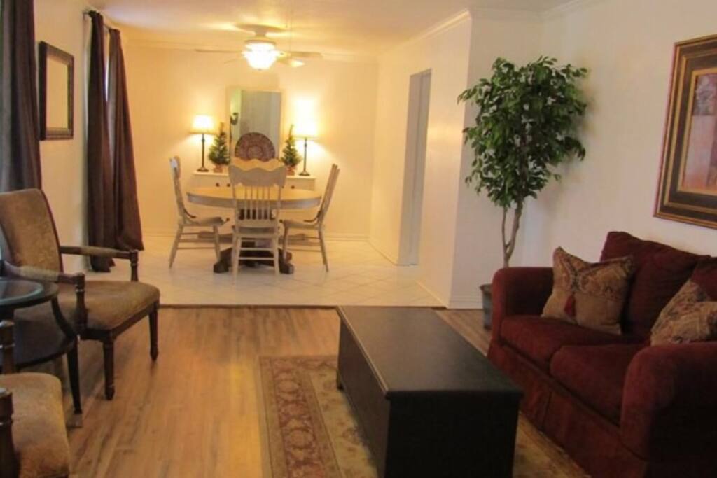Living Room & Dining Room