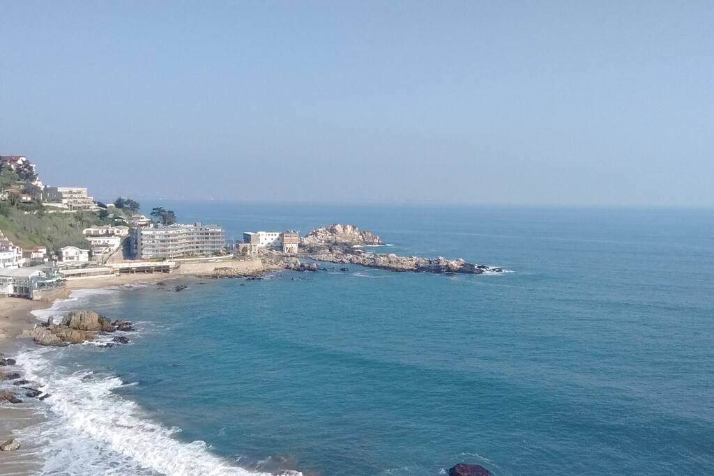 Vista hacia Valparaíso!
