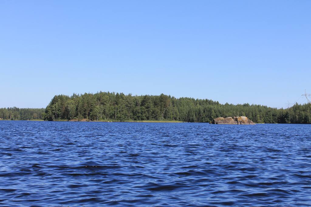 Landscape from the beach