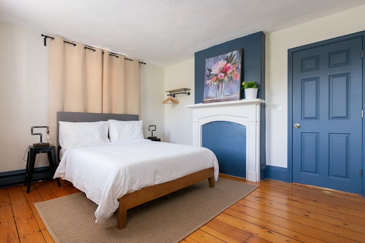 Spacious Bedroom in Historical house with parking