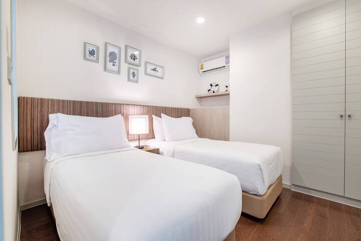 Deuxième chambre (2 lits simple)