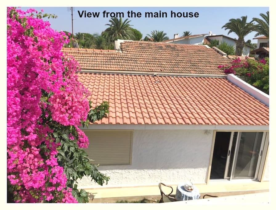View from the main house...
