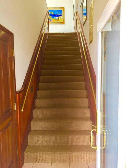 Entrance to main house