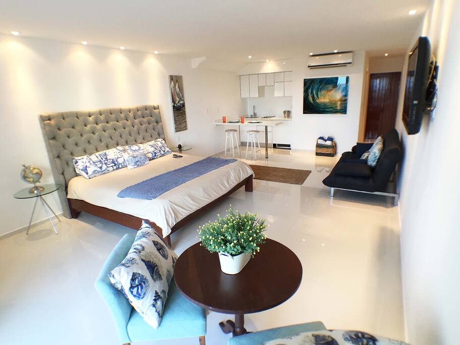 The suite is very large!