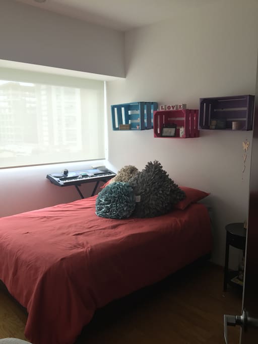 cama matrimonial, closet
