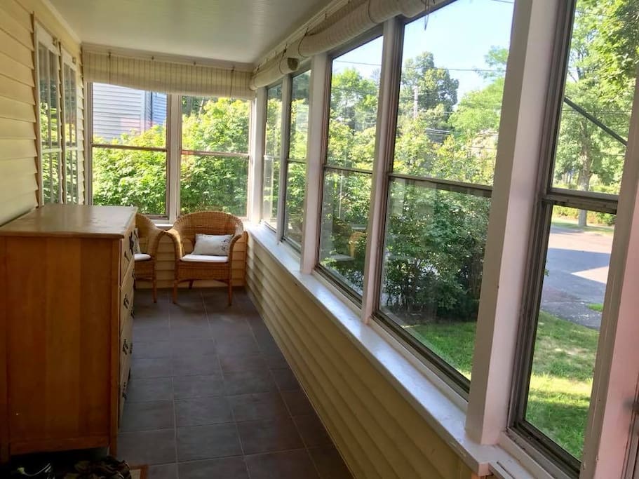 Enclosed Front Porch Entryway