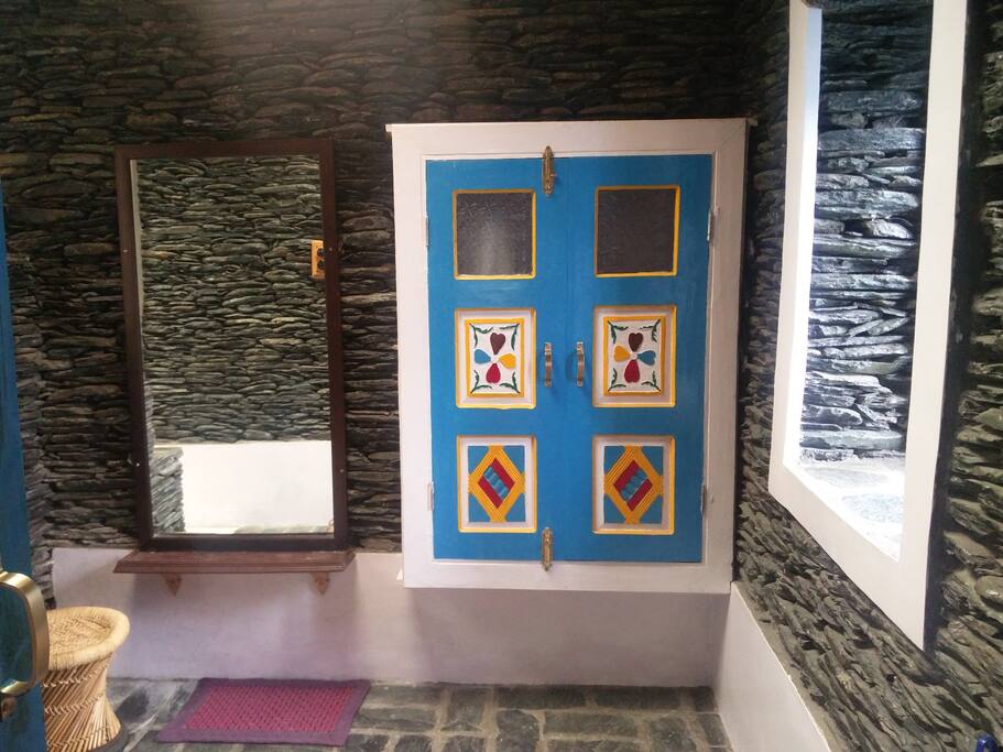 The changing room
