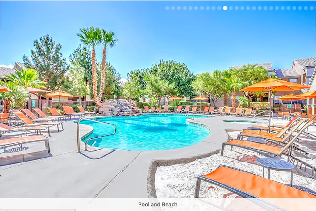 pool and spa