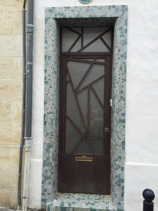 Porte de la maison