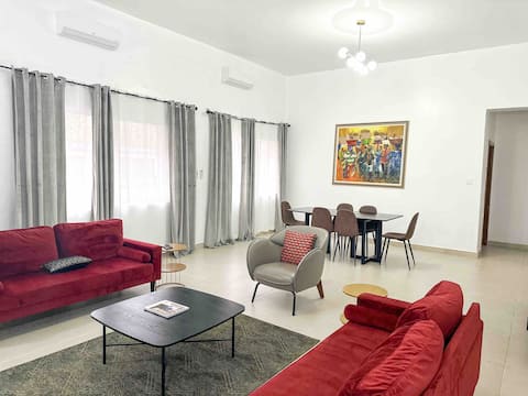 Appart 2chambres/2 salles de bains à 2mn du Rotana