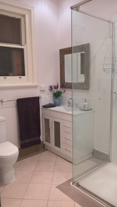 Bathroom
Large Shower recess