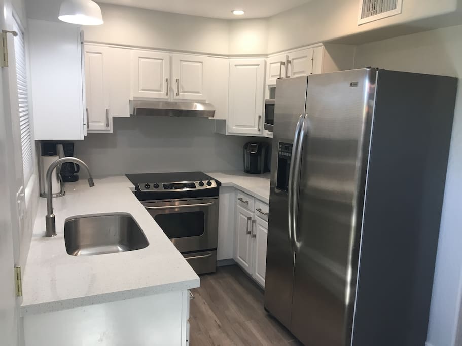 Remodeled kitchen